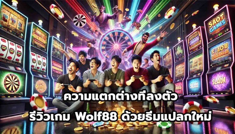 ความแตกต่างที่ลงตัว รีวิวเกม Wolf88 ด้วยธีมแปลกใหม่-13