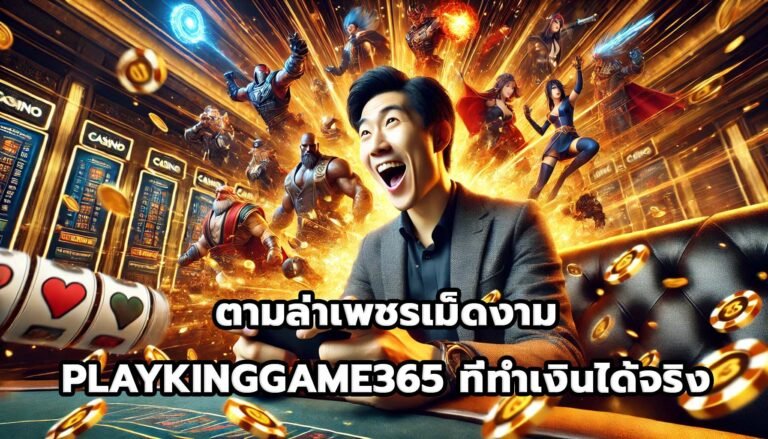 ตามล่าเพชรเม็ดงาม เกม PLAYKINGGAME365 ที่ทำเงินได้จริง-9