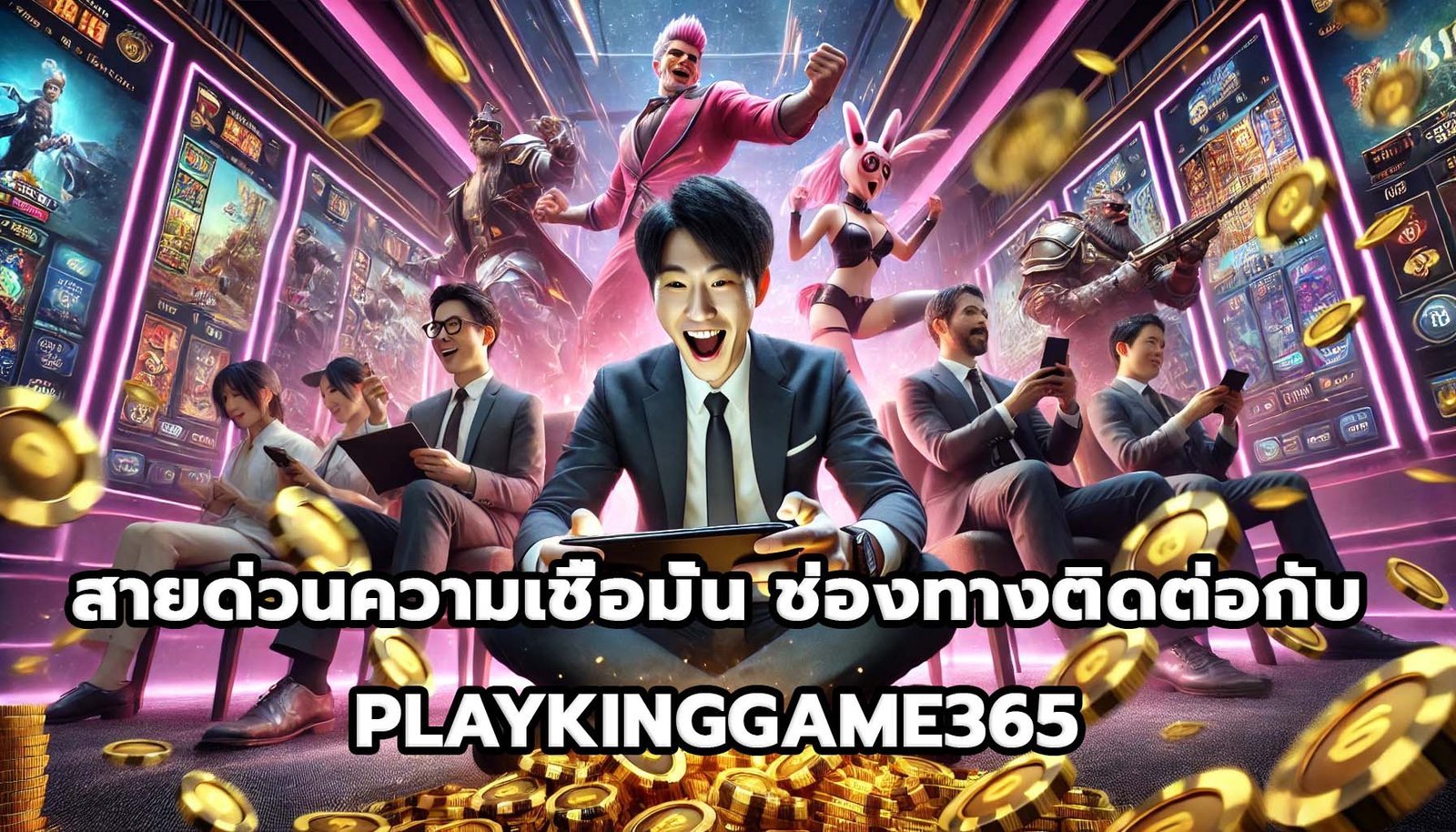 สายด่วนความเชื่อมั่น ช่องทางติดต่อกับ PLAYKINGGAME365-8